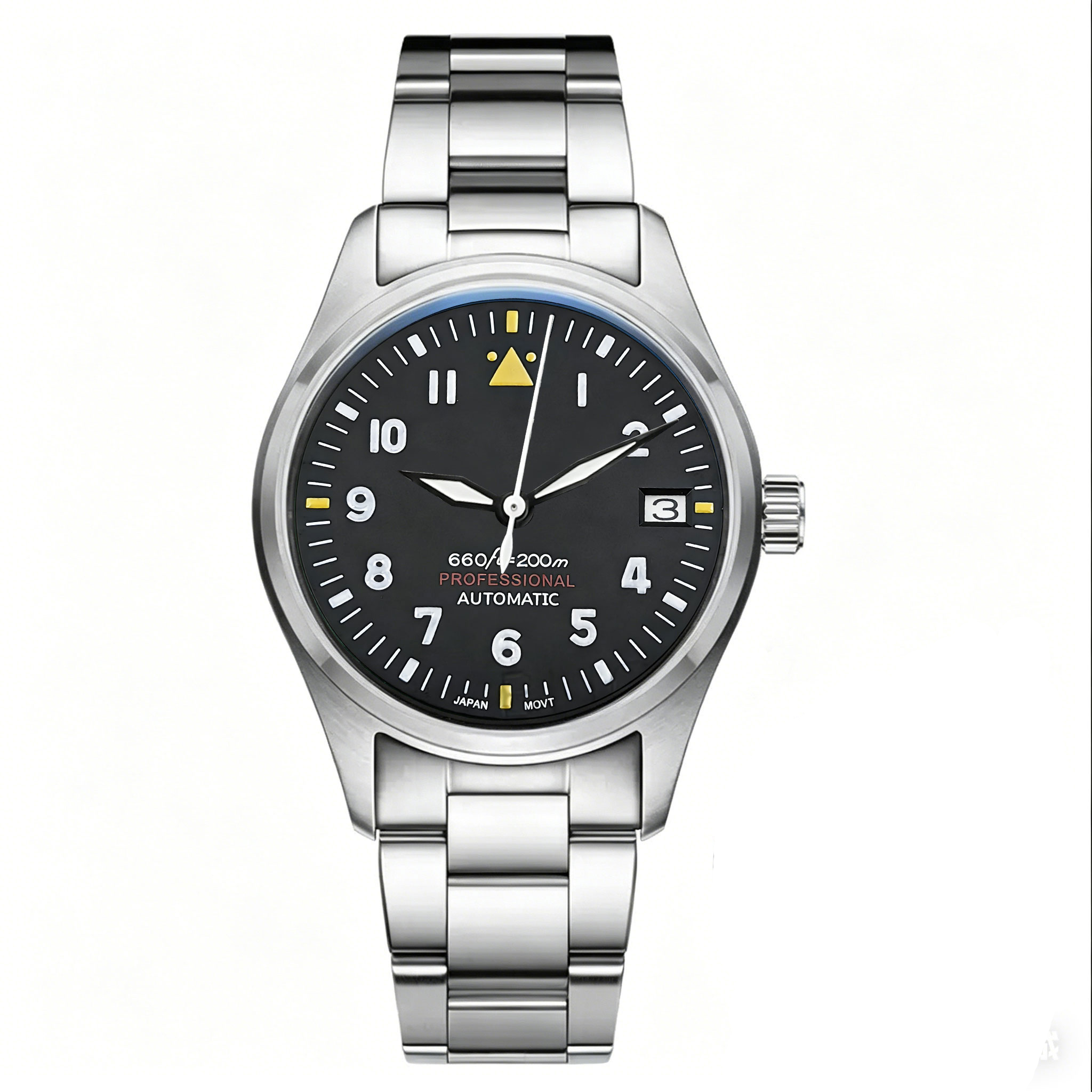 Custom LOGO 36mm 39mm Pilot Wa - Stainless Bracelet Diver recensie en prijs