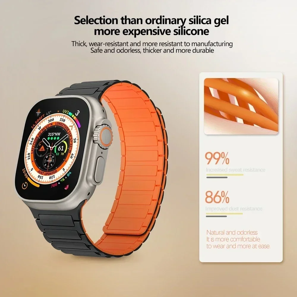 Magnetic sports band for Apple - Milanese Loop Magnetic recensie en prijs