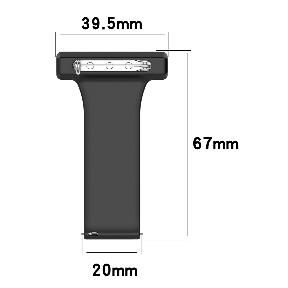 Pin Brooch Watch Strap 20MM 22 - Silicone Watch Band 22Mm recensie en prijs