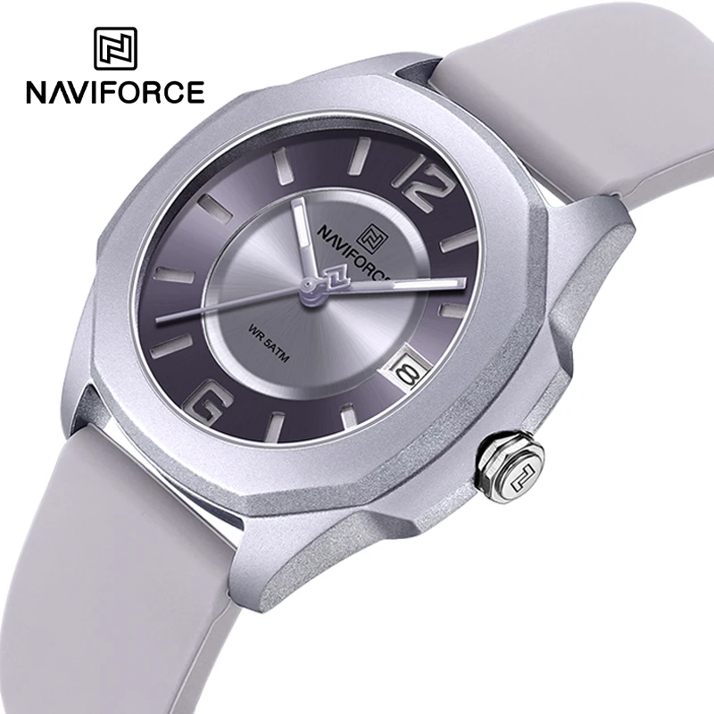 NAVIFORCE 7107 Watch for Women - Silicone Band Women recensie en prijs