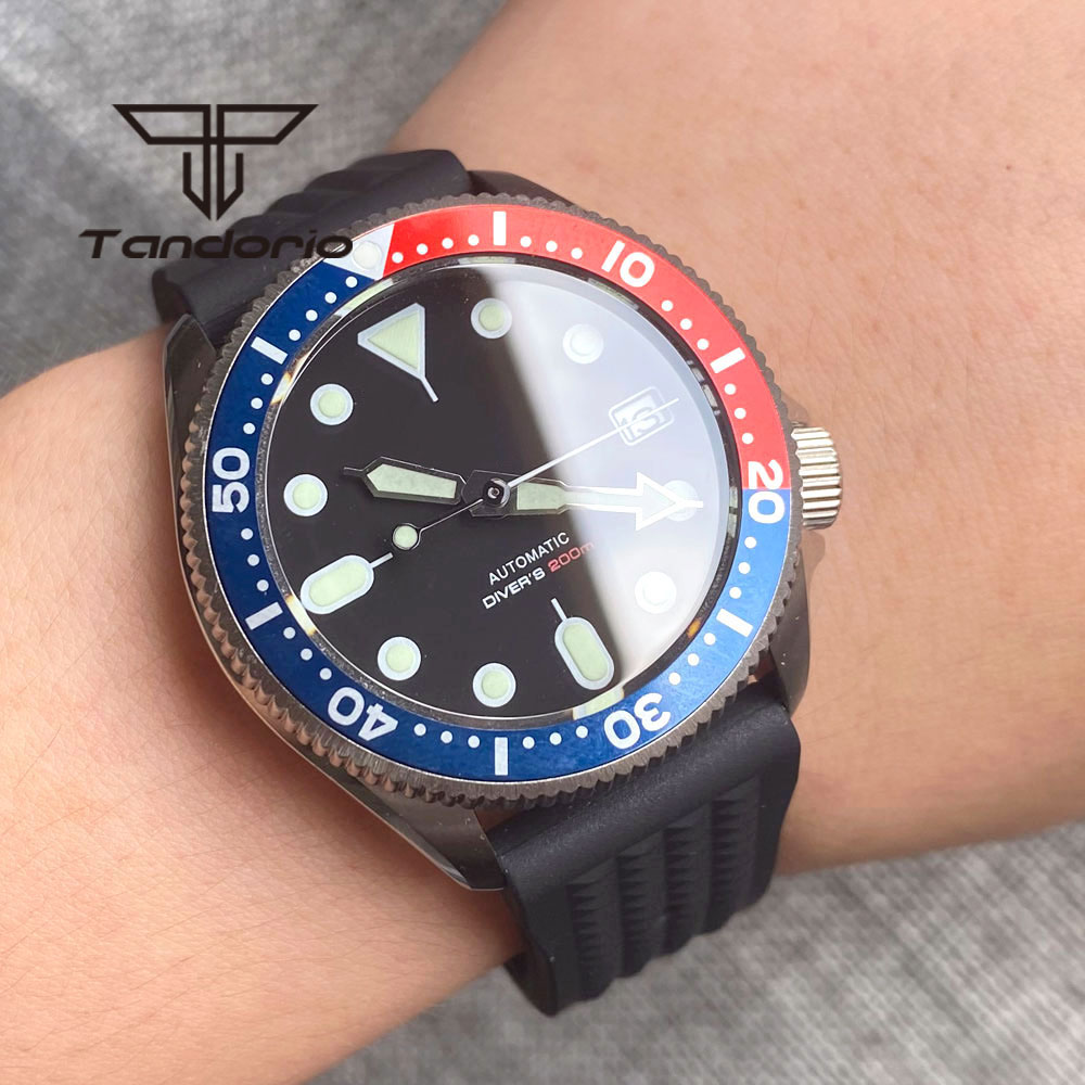Tandorio NH35A 37mm Automatic  - Rubber Strap Diver recensie en prijs