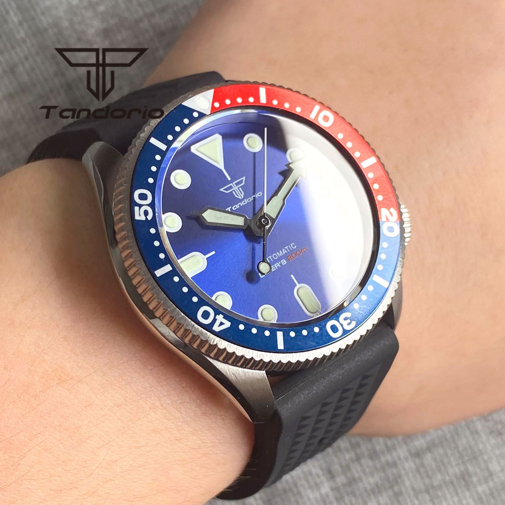 Tandorio NH35A 37mm Automatic  - Rubber Strap Diver recensie en prijs