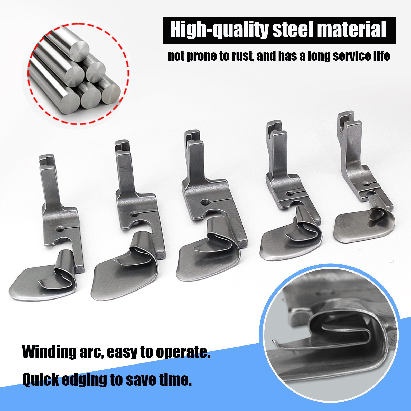Curved Scroll Hemmer Foot 3.2- - Curved Spring Bar recensie en prijs