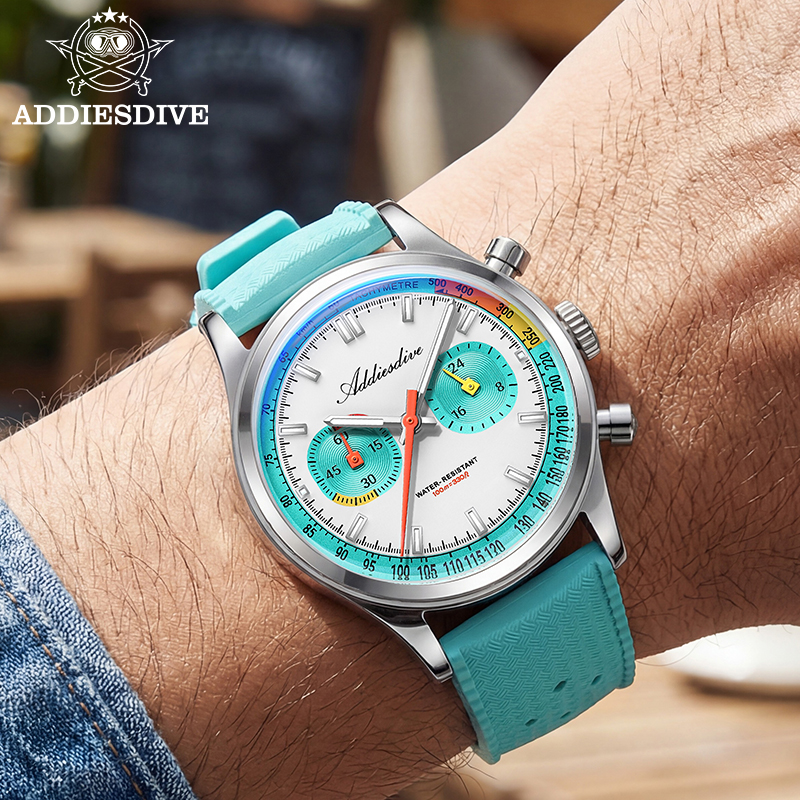 ADDIESDIVE NEW Multifunction C - Rubber Strap Diver recensie en prijs