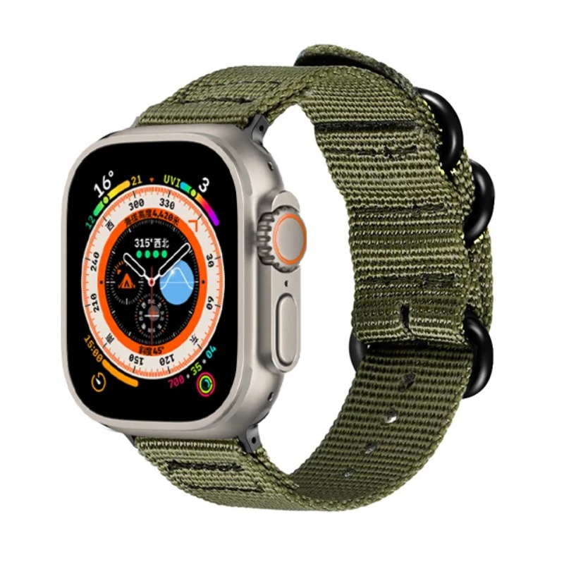 Nylon Canvas Strap For Apple W - Canvas Strap Watch recensie en prijs