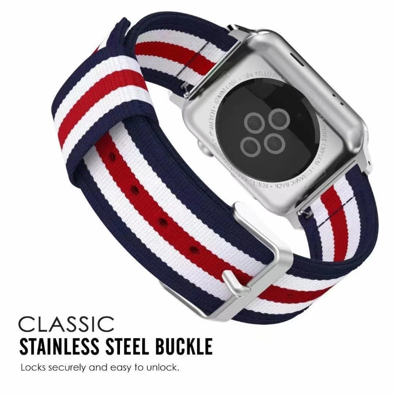 Nylon Canvas Strap For Apple W - Canvas Strap Watch recensie en prijs