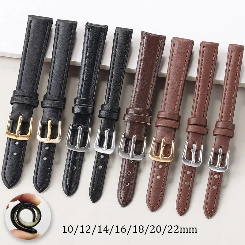 PU Leather Strap 10mm 12mm 14m - Suede Strap Watch recensie en prijs