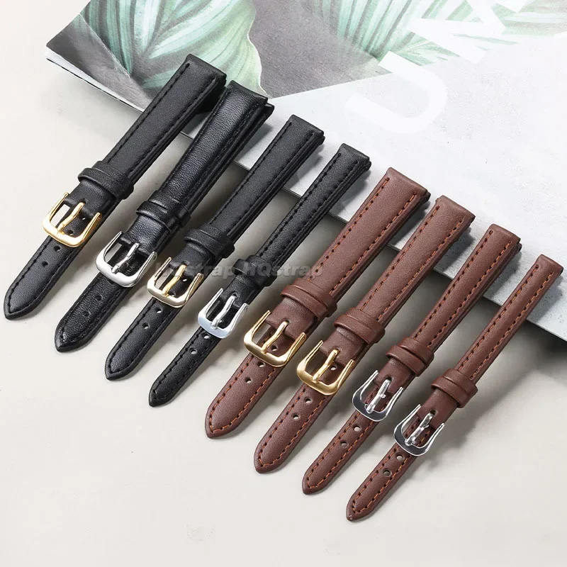 PU Leather Strap 10mm 12mm 14m - Suede Strap Watch recensie en prijs