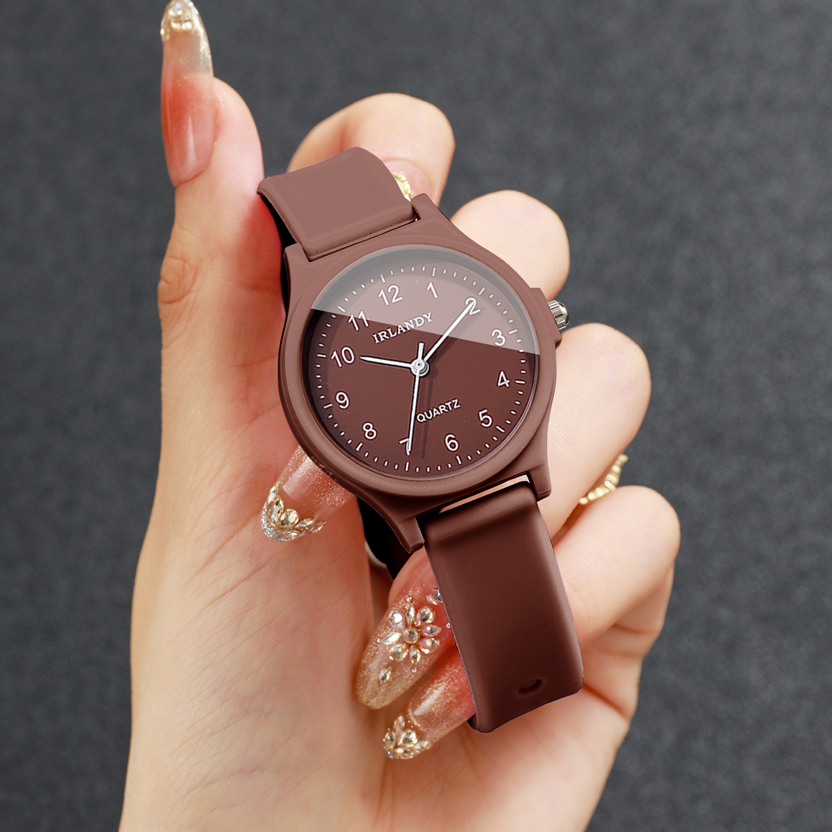 2PCS Fashion Arabic Dial Women - Silicone Band Women recensie en prijs