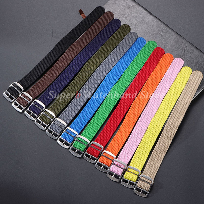 Nylon Woven Canvas Watch Band  - Perlon Strap Woven recensie en prijs