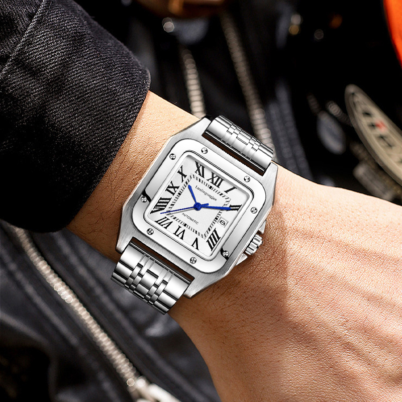 High-End Luxury Square Automat - Butterfly Clasp Deployant recensie en prijs
