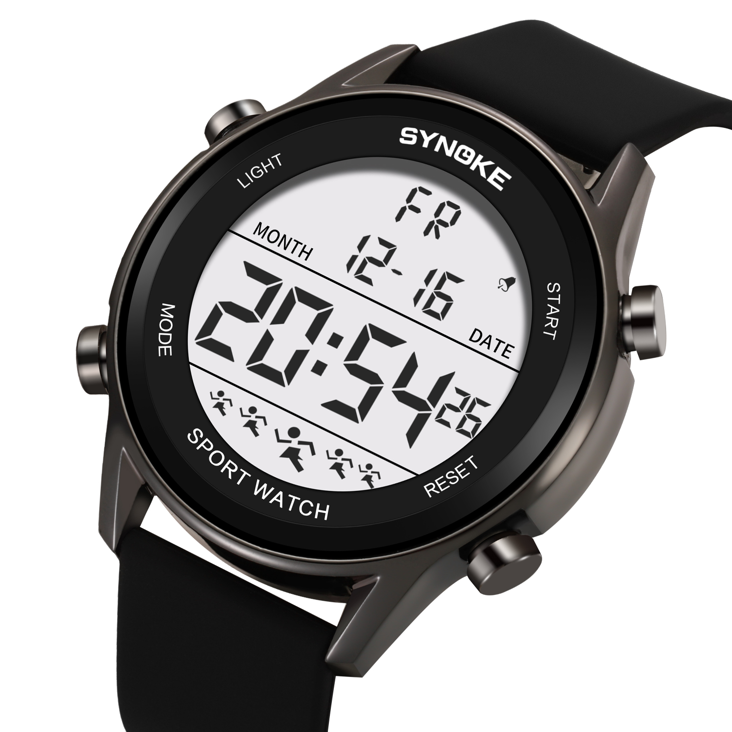 Digital Watches For Men Waterp - Rubber Strap Diver recensie en prijs