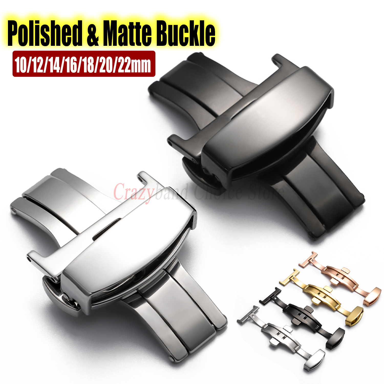 Stainless Steel Butterfly Buck - Butterfly Clasp Deployant recensie en prijs