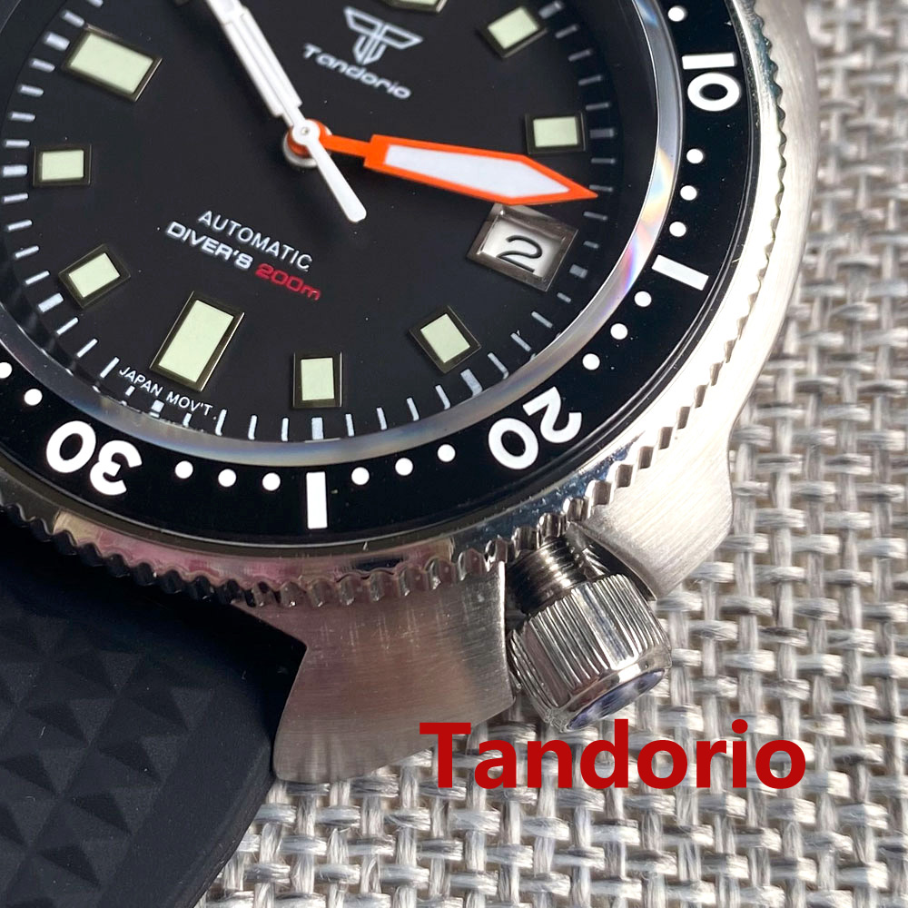 Tandorio 44mm NH35 PT5000 Move - Rubber Strap Diver recensie en prijs