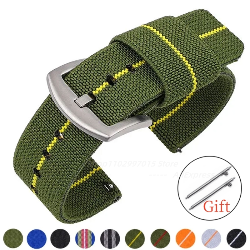 Nylon Watch Band 18mm 20mm 22m - Nato Strap Nylon recensie en prijs