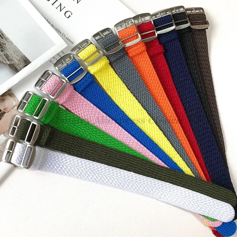 Fabric Woven Nylon Watch Band  - Perlon Strap Woven recensie en prijs