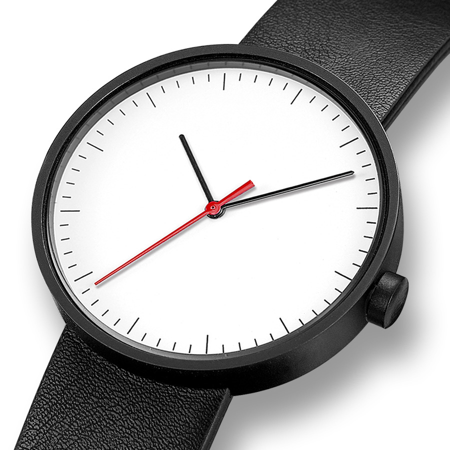 UTHAI Watch Men Simple Trendy  - Leather Watch Band Men recensie en prijs