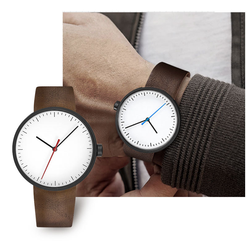 UTHAI Watch Men Simple Trendy  - Leather Watch Band Men recensie en prijs