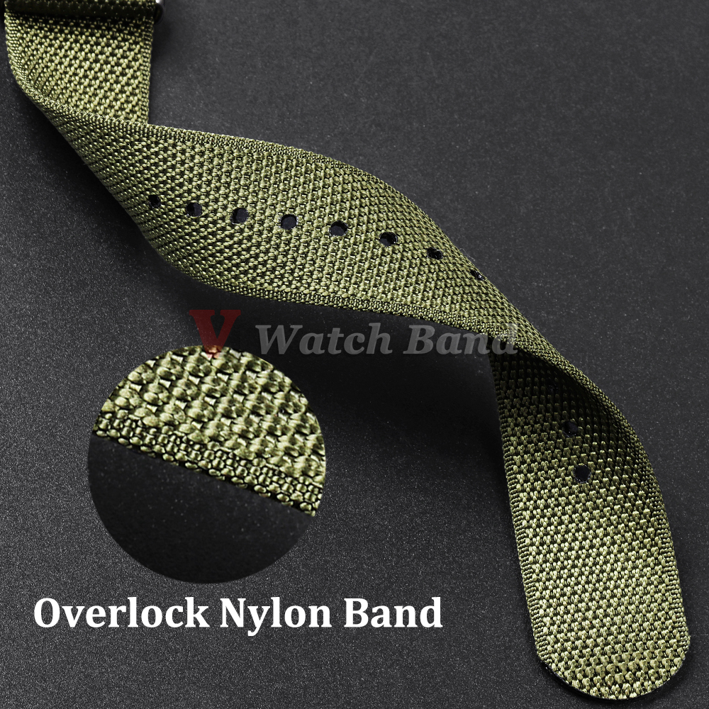 Dense Nylon Strap 20mm 22mm Wo - Perlon Strap Woven recensie en prijs